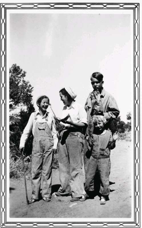 Helen, Mary, Leo and Norma